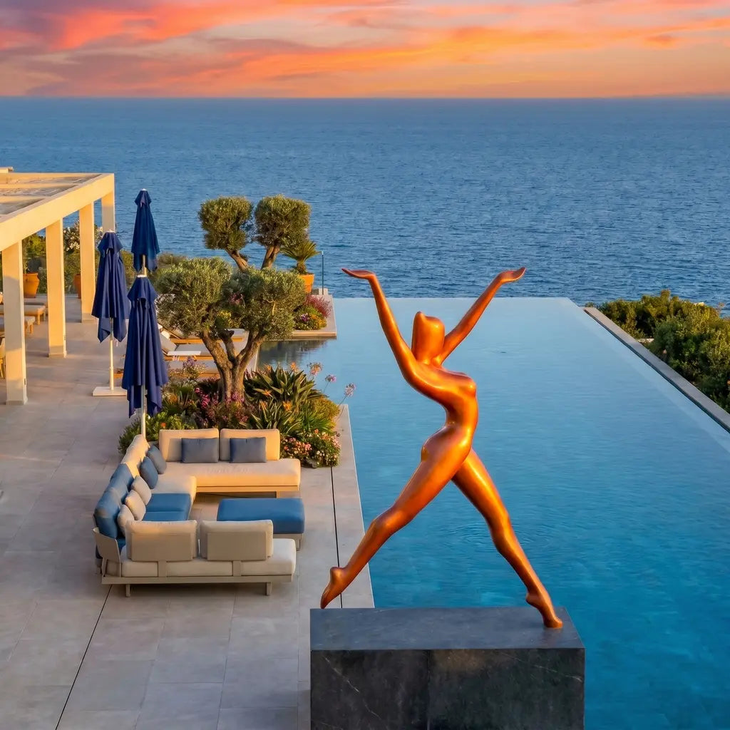 Bernard Rives - Miss X  Monumental sculpture